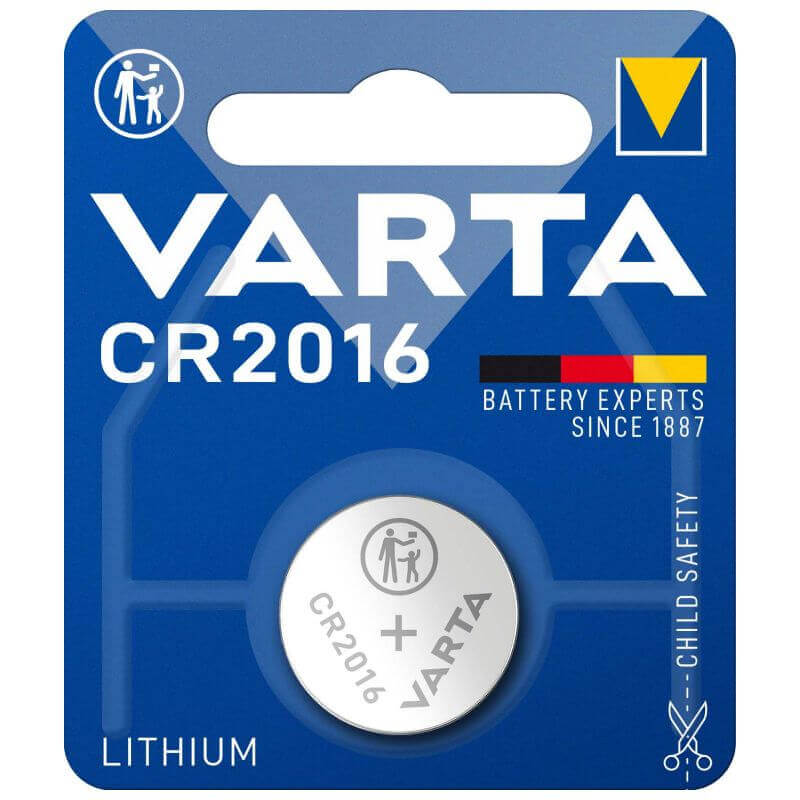 Varta CR2016 3V Lithium Knopfzelle