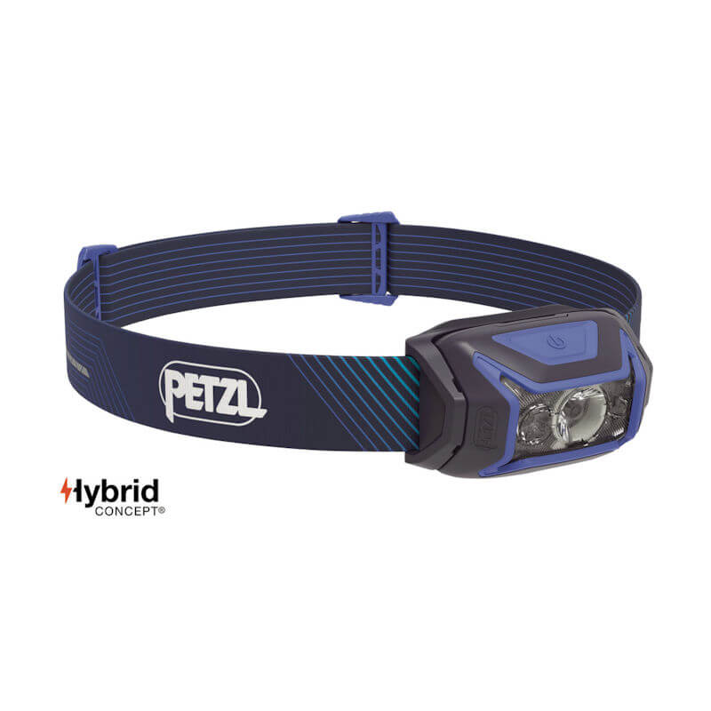 ▷ Petzl Actik Core Stirnlampe blau mit Akku kaufen